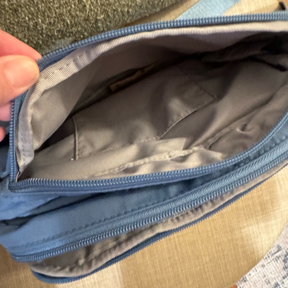 Baggallini Slate Blue Messenger Bag - Picture 9 of 15